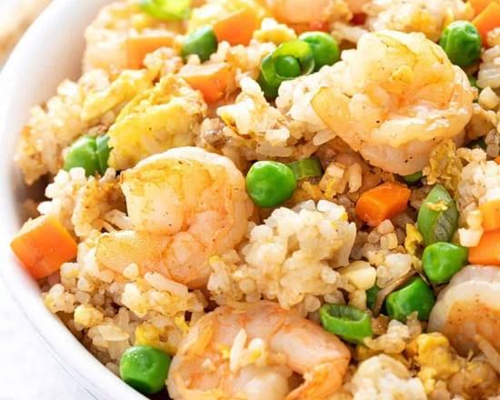 Shrimp Fried Rice 鲜虾炒饭